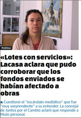 lacasa se retracta