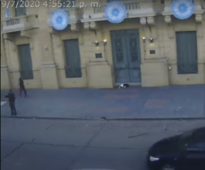 Ataque de punteros políticos del intendente Juan Ustarroz de Mercedes el día 9 de Julio