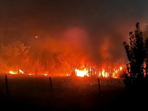 incendio agote