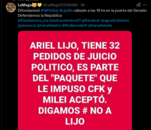 convocatoria lijo 1 marzo