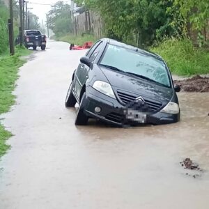 hundimiento vehiculo