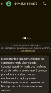 transito mercedes paro cfk