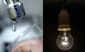 cortes luz y agua