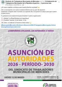 convocatoria sindicato