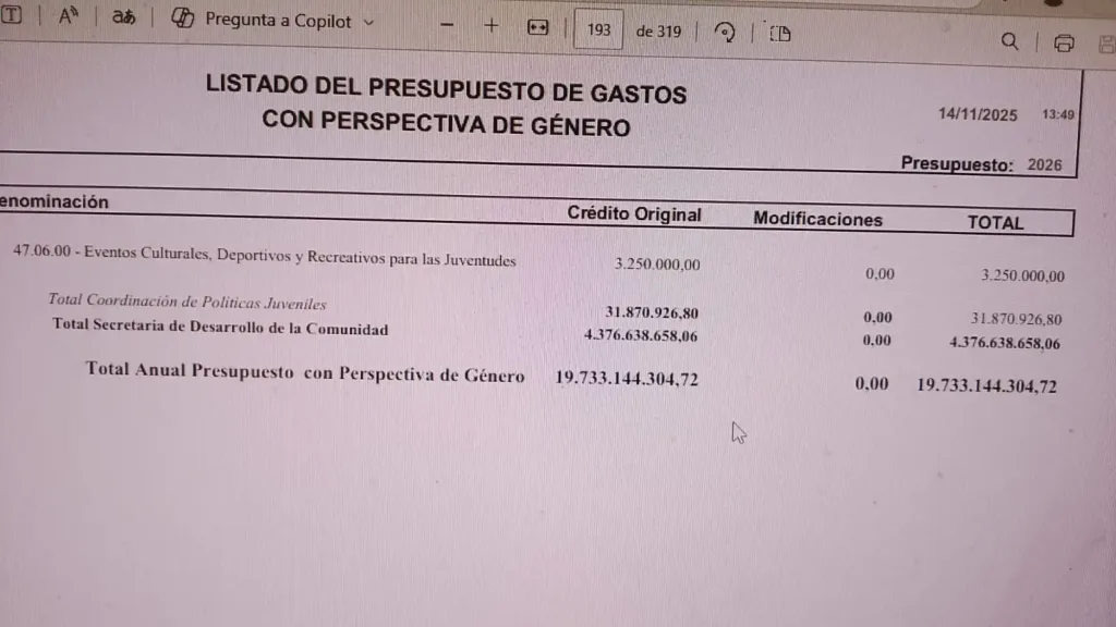 mercedes perspectiva de genero