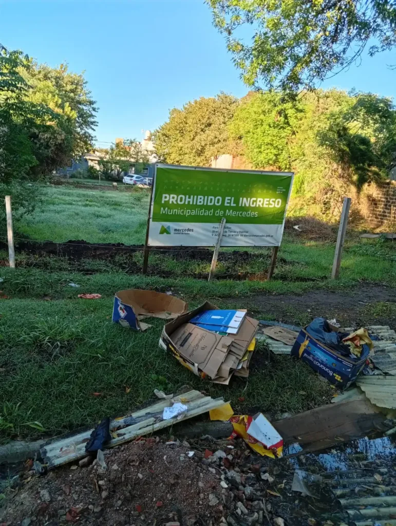 municipalidad usurpa terreno