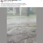 lluvia anegamientos
